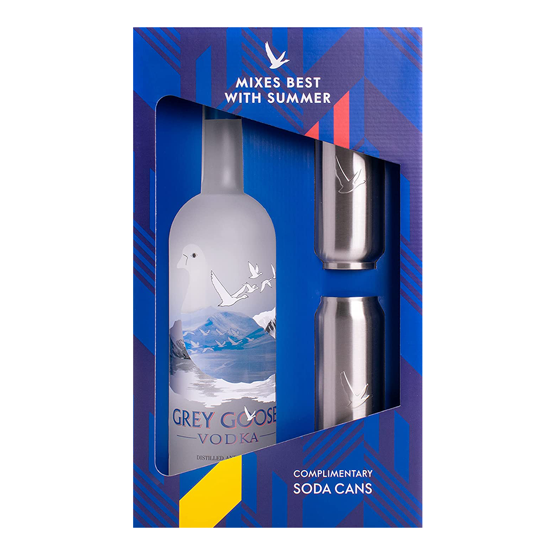 Grey Goose Vodka Magnum Gift Set 1.75L Ultimate Drinks