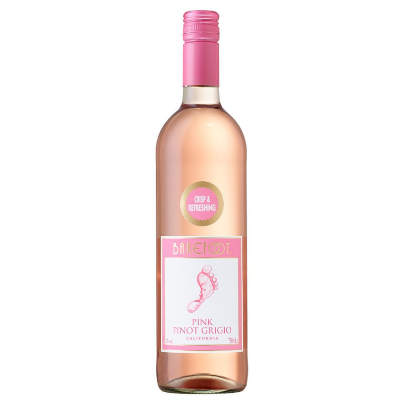 Barefoot Pink Pinot Grigio Rose Wine