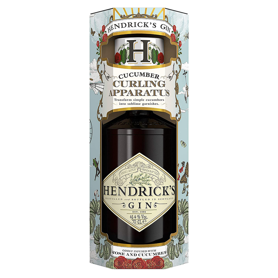 Hendrick's Gin Cucumber Curler Gift Set Ultimate Drinks