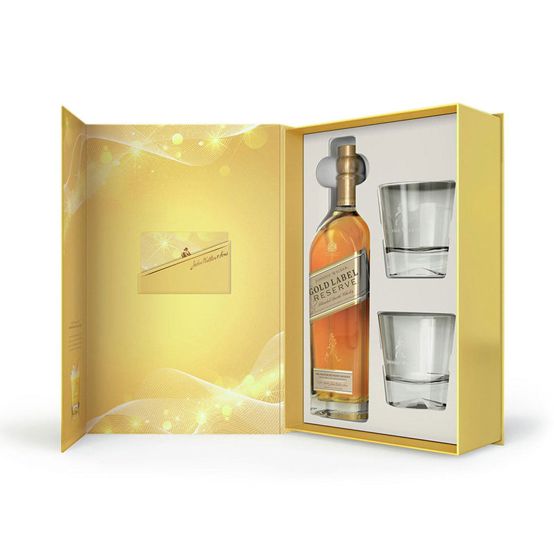 Johnnie Walker Gold Label Reserve Whisky Gift Set