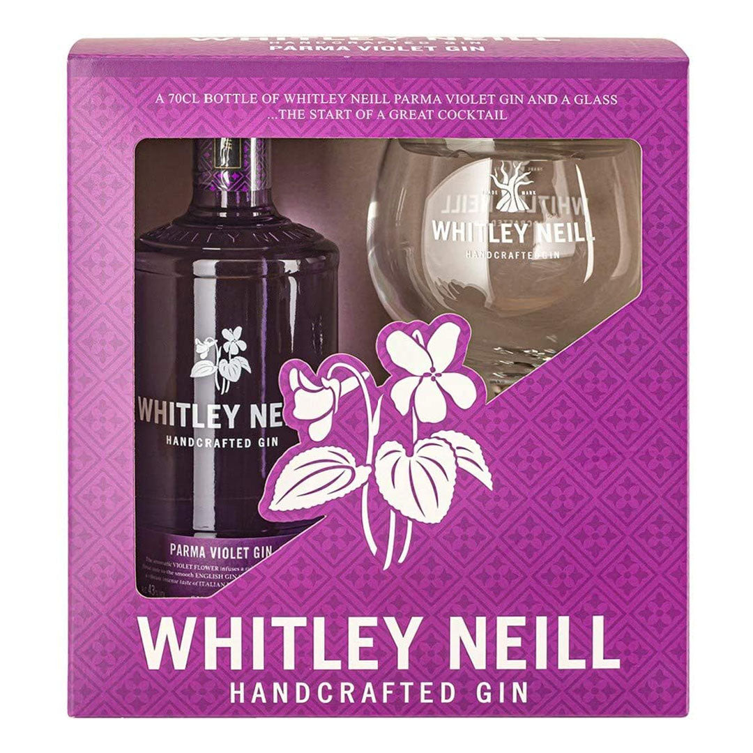 Whitley Neill Parma Violet Gin Gift Set Ultimate Drinks